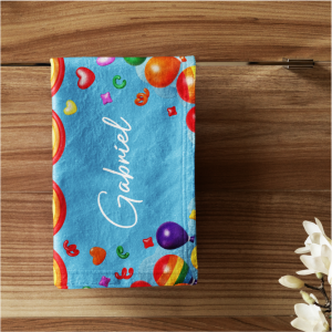 TOLHA DE ROSTO PERSONALIZADA FELPUDO TROPICAL 73CM X 48CM IMPRESSÃO ULTRA-HD EPSON 100% POLIÉSTER 195 GR/M2 COR SÓLIDA OU PERSONALIZADA